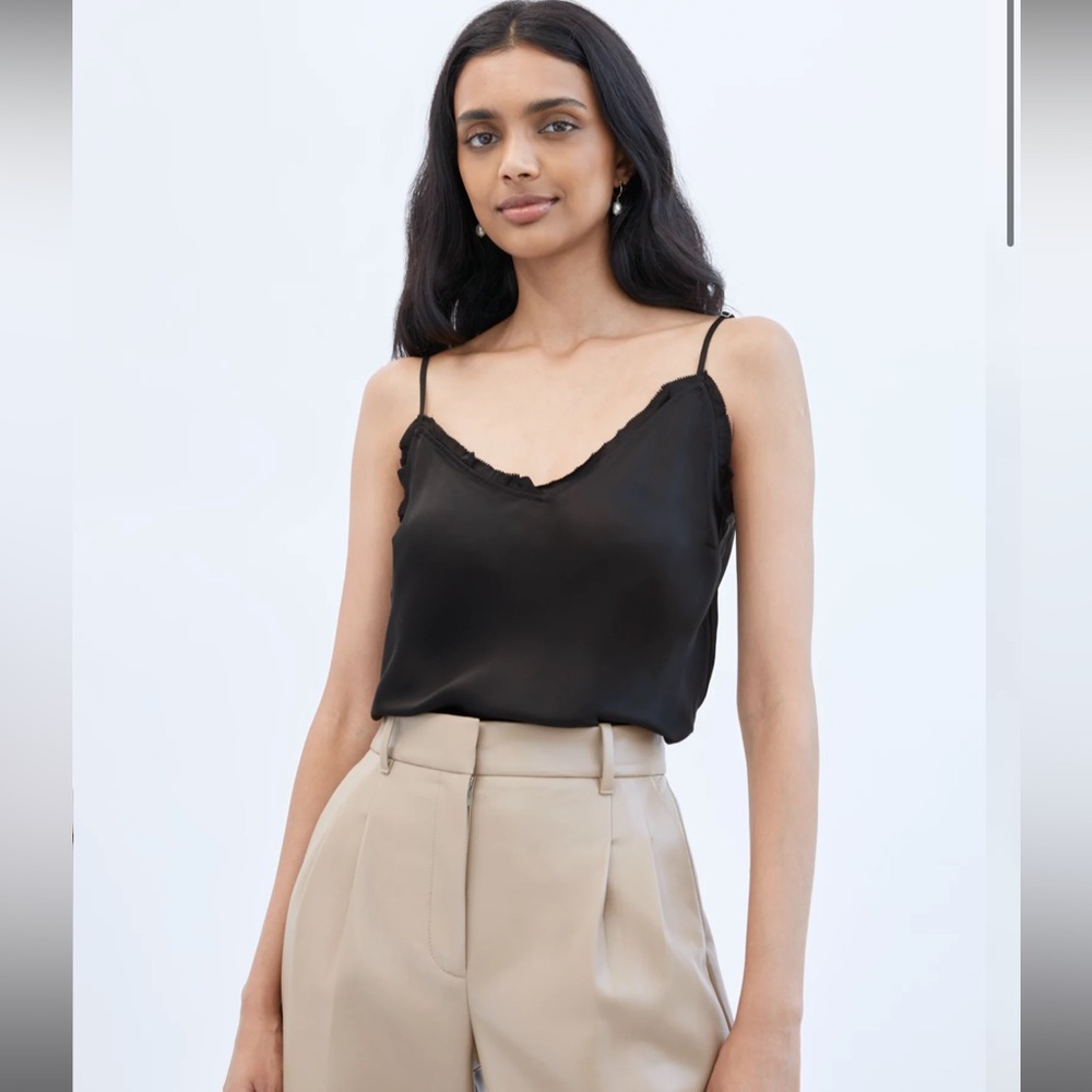Pink Wilfred Ruffle Camisole